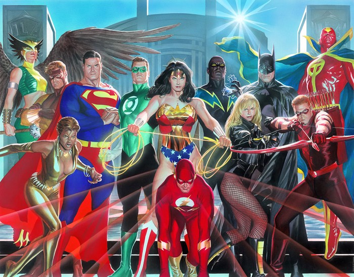 Alex Ross Where Justice Resides Giclee On Paper