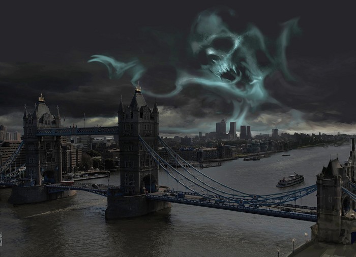 Stuart Craig Dark Mark Over London 