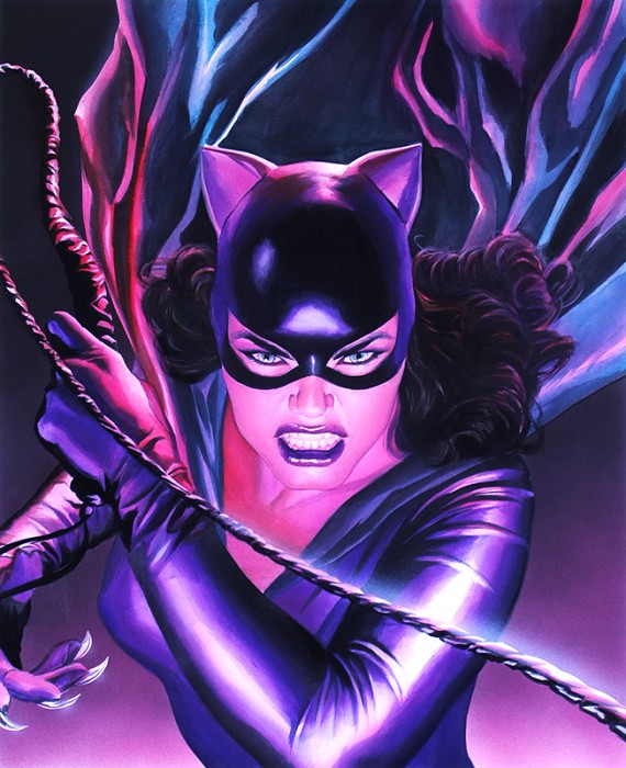 Alex Ross Catwoman Mythology Giclee On Paper