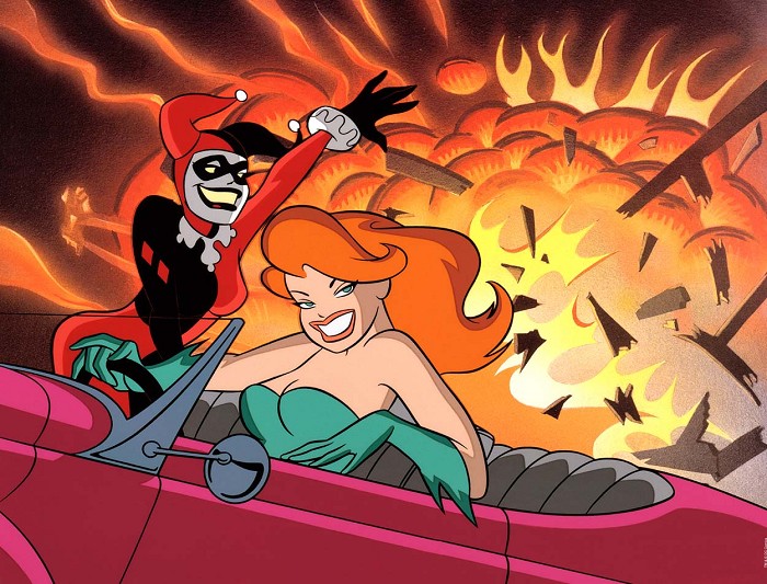 Bruce Timm Girl's Night Out Giclee On Canvas