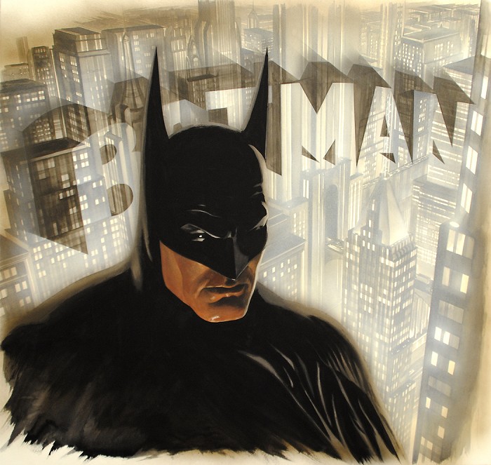 Alex Ross Batman the Legend Giclee On Paper