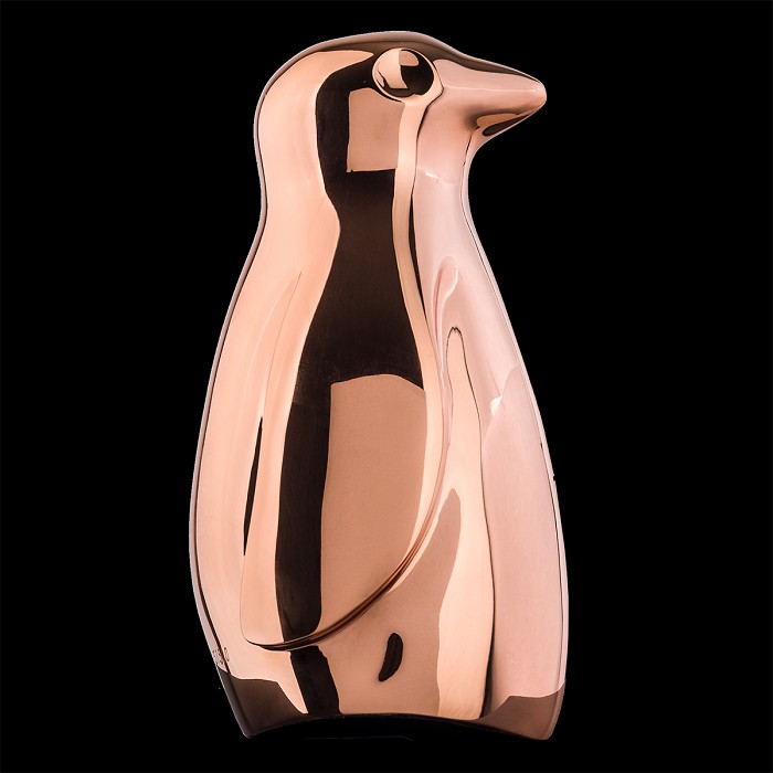 Dargenta Copper Penguin Statue - Totontli 