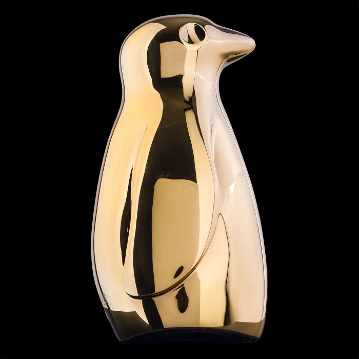 Dargenta Gold Penguin Statue - Totontli 