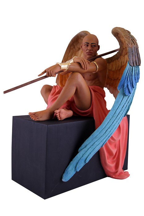 Thomas Blackshear Angel At Rest Limited Edition Statue  Ebony Visions 