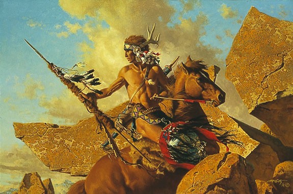 Frank McCarthy THE WAY OF THE ANCIENT MIGRATION Lithograph