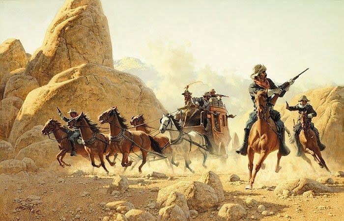 Frank McCarthy Ambush Lithograph