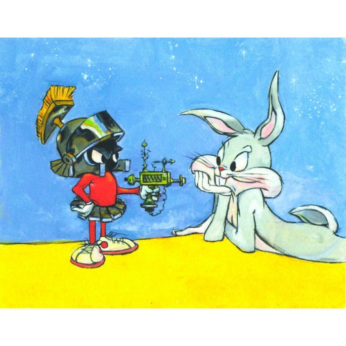 Chuck Jones Invasion Of The Bunny Snatchers Giclee On Canvas