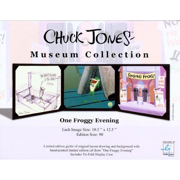 Chuck Jones One Froggy Evening Museum Collection Giclee On Paper