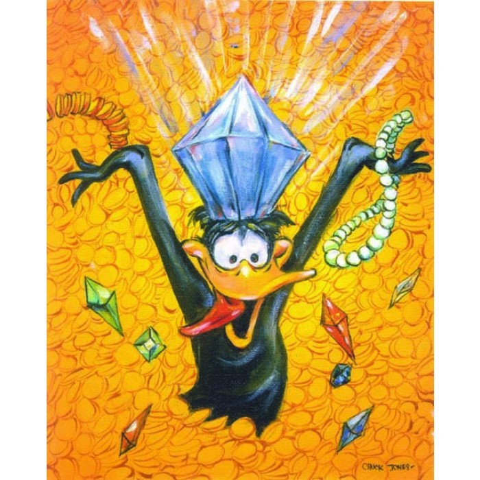 Chuck Jones Im In The Money Giclee On Canvas