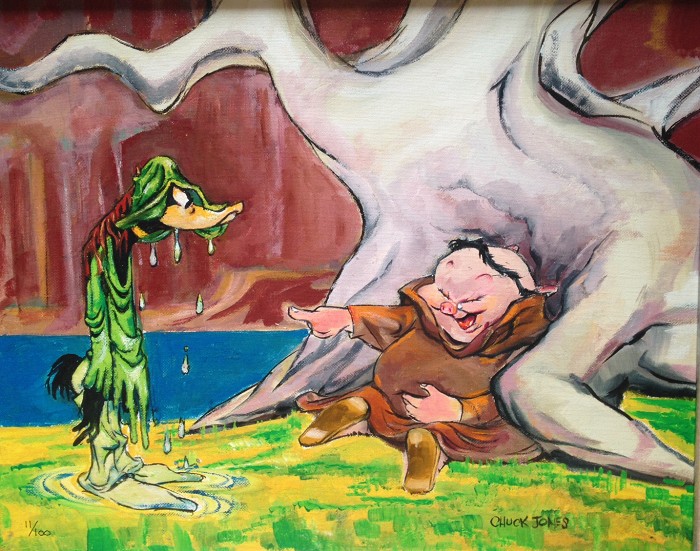 Chuck Jones It Is to Laugh! Giclee On Canvas