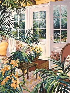 Susan Rios Morning Garden 