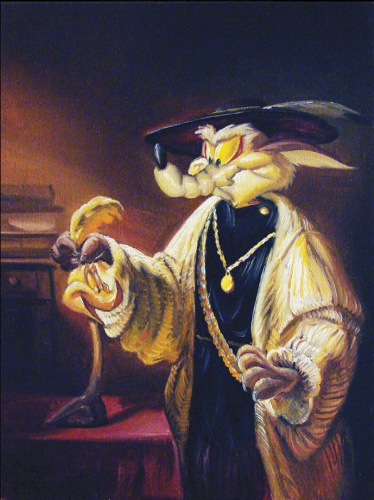 Glen Tarnowski Coyote Philosophus Giclee On Canvas