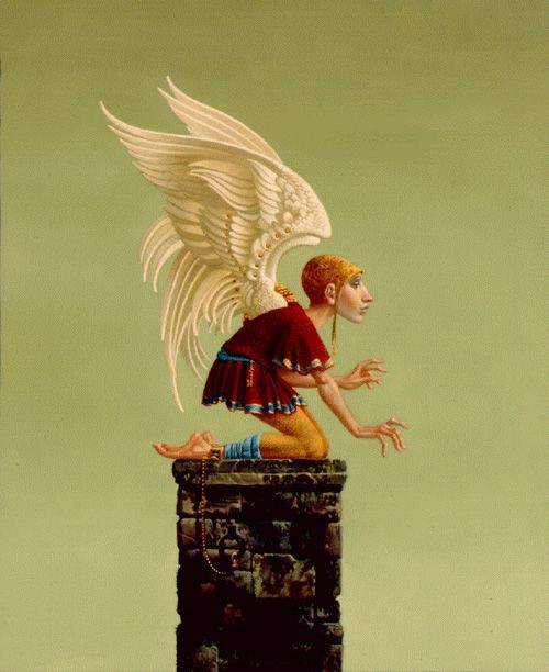 James Christensen ICARUS BOUND Lithograph