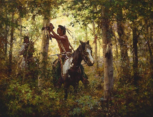 Howard Terpning OFFERINGS TO SUN Giclee On Canvas Artist Proof