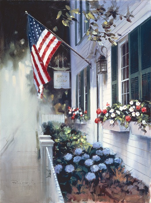 Paul Landry Sunlit Giclee On Canvas Limited Edition
