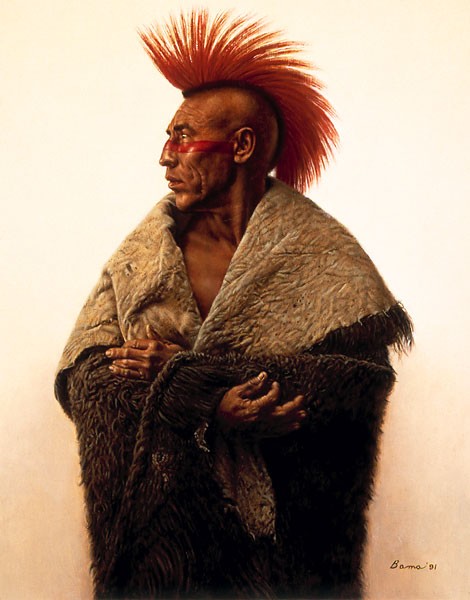 James Bama The Pawnee Canvas
