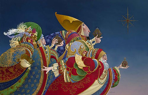 James Christensen WE THREE KINGS 