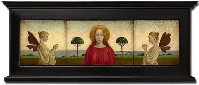 James Christensen Madonna With Two Angels Framed Limited Edition Canvas