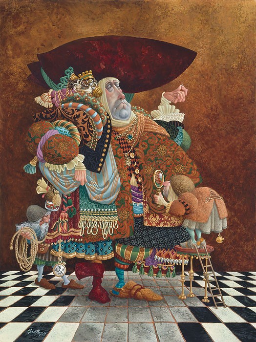 James Christensen A Lawyer More than Adequately Attired in Fine Print ANNIVERSARY EDITION ON 