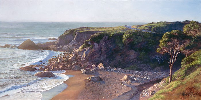 June Carey Hidden Cove Canvas