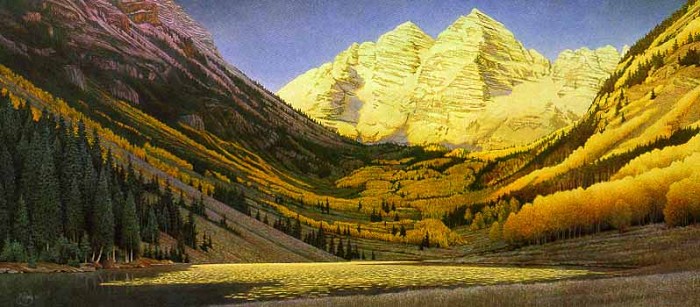 Scott Kennedy Rocky Mountain Gold Limited Edition Print 