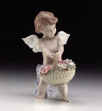 Lladro Heaven's Harvest Porcelain Figurine