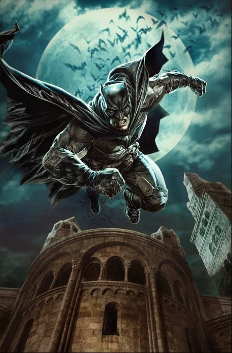 Lee Bermejo Batman #1 Giclee On Canvas Remarque