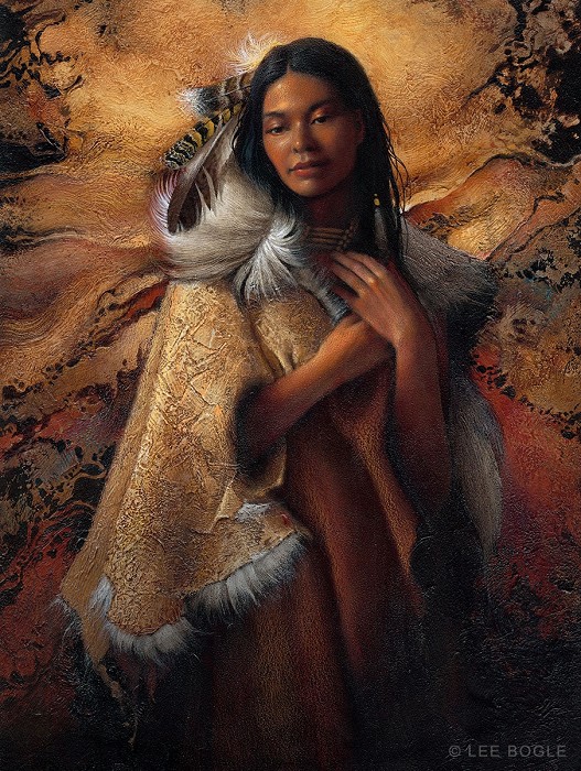 Lee Bogle The Proud Maiden Giclee On Canvas
