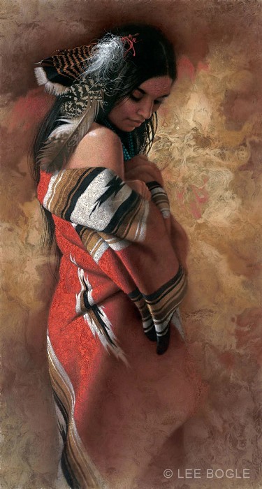 Lee Bogle Serenity Giclee On Canvas