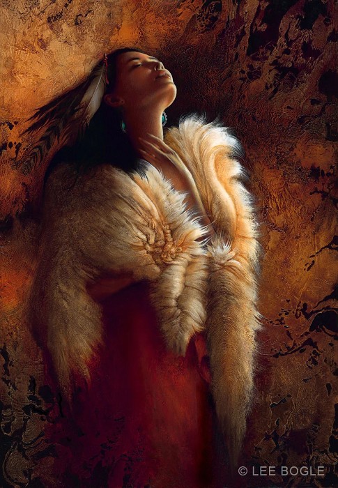 Lee Bogle Stirrings of the Soul Giclee On Canvas