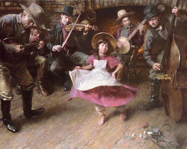 Morgan Weistling The Dance Artist Proof Canvas