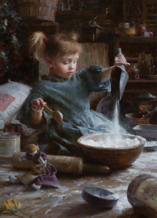 Morgan Westling Flour Child Canvas