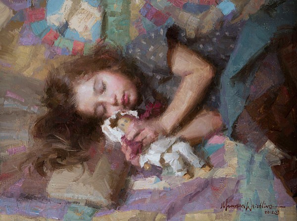 Morgan Weistling Carolina ARTIST PROOF SMALLWORK EDITION Canvas