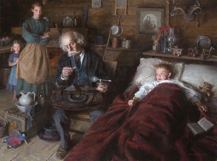 Morgan Weistling The Country Doctor Artist Proof Canvas