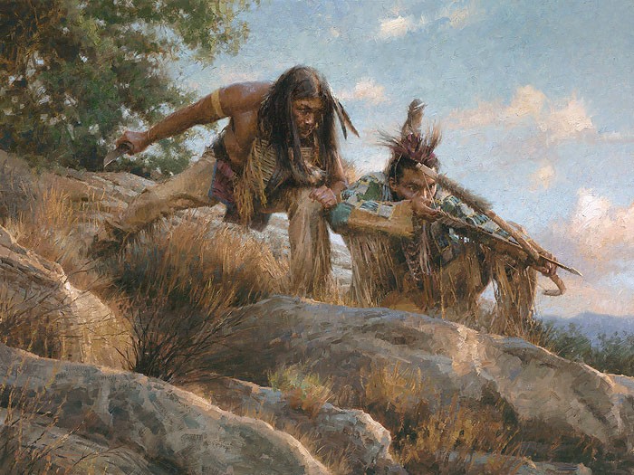 Morgan Westling Lakota Hunters Canvas