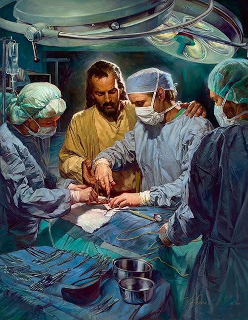 Nathan Greene Chief Of The Medical Staff Giclee On Canvas