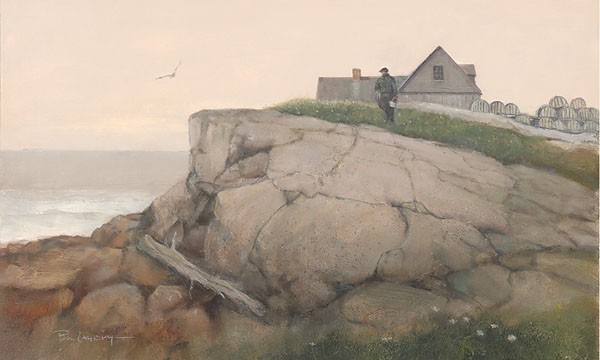 Paul Landry Lobster Fisherman SMALLWORK EDITION ON 