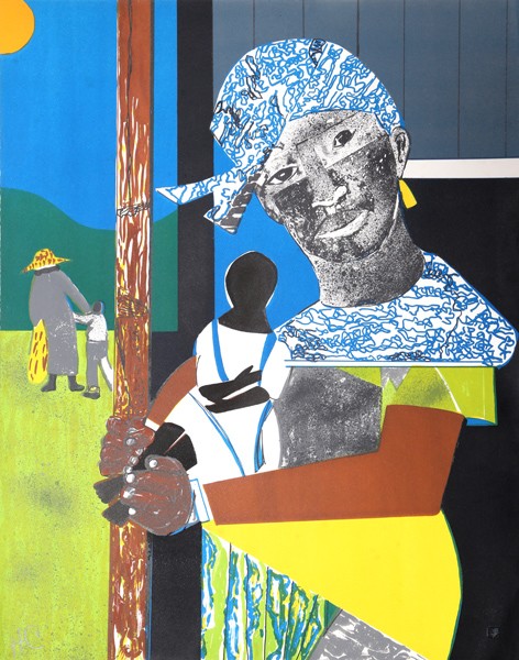 Romare Bearden Come Sunday Mother and Child Lithograph