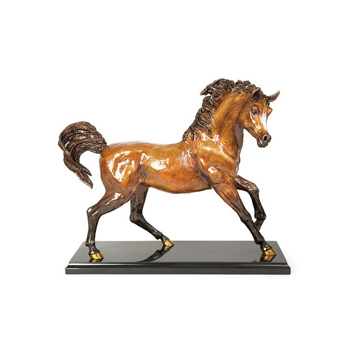 Jay Strongwater Ashab Arabian Horse Figurine 