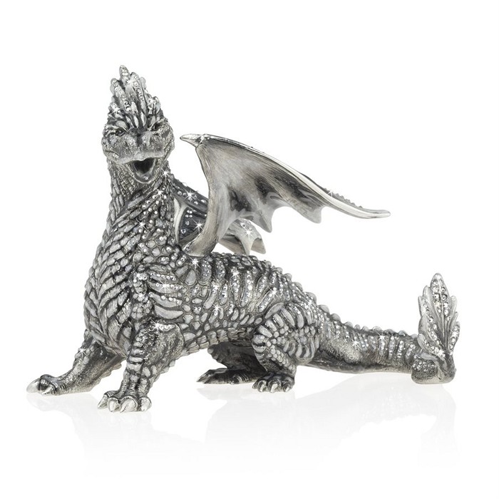 Jay Strongwater Azazel Regal Dragon Figurine 