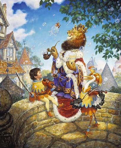 Scott Gustafson Old King Cole Limited Edition Print 