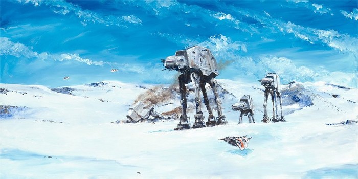 Kim Gromoll Imperial Walkers on... Giclee On Canvas