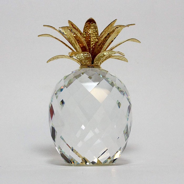 Swarovski Crystal Giant Pineapple Gold Crystal