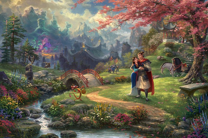 Thomas Kinkade Disney - The Lion King