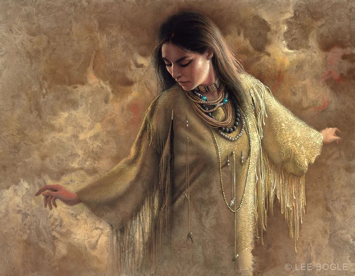 Lee Bogle The Dancing Princess Giclee On Canvas