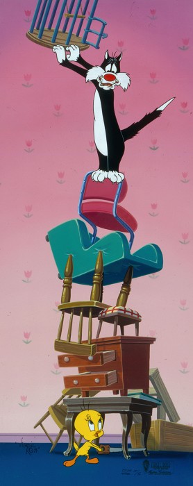 Virgil Ross Timber Hand-Painted Limited Edition Cel