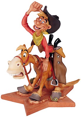 WDCC Disney Classics Melody Time Pecos Bill Porcelain Figurine