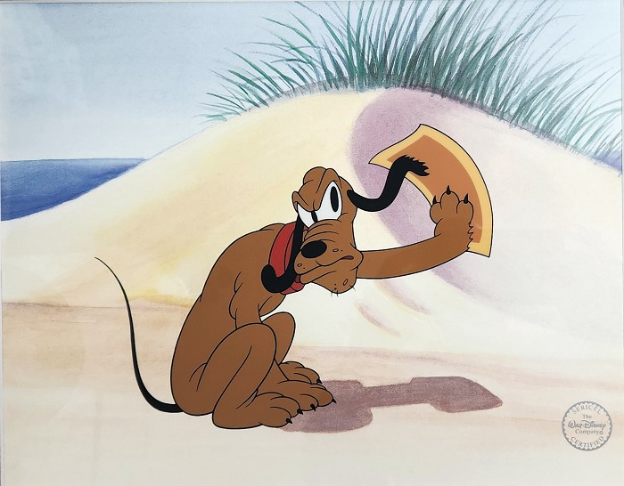 WDCC Disney Classics Pluto Sticky Situation 