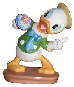 WDCC Disney Classics Mr Duck Steps Out Huey-  Tag Along Trouble 