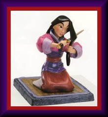 WDCC Disney Classics Mulan Honorable Decision (regular Version)ï¿½ Porcelain Figurine